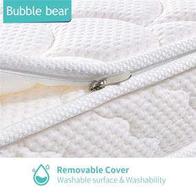 img 1 attached to Bubble Bear Hypoallergenic Comfortable 4 8 (Elegant