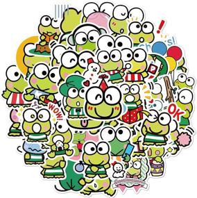 img 4 attached to Keroppi Stickers Perfect Skateboard Durable