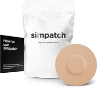 🏊 25-pack simpatch - waterproof adhesive patch for libre (beige) логотип