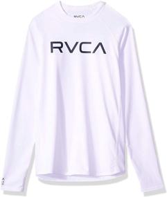 img 1 attached to RVCA Boys Long Sleeve Rashguard Boys' Clothing