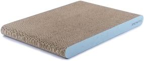 img 2 attached to 🐱 AMZNOVA Cat Scratcher Cardboard Scratch Lounge Sofa Bed - Baby Blue: A Purrfect Solution for Happy and Healthy Cats!