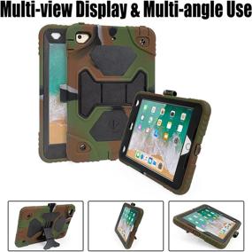 img 1 attached to Shockproof Protective Multi Angle Adjustable Bracket Tablet Accessories