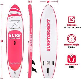 img 2 attached to SURFTORRENT Inflatable Paddle Accessories Beginner