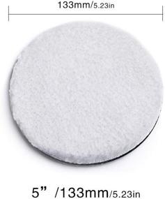 img 1 attached to 🚗 SGCB 5-inch Microfiber Finishing Disc Pad - Ultra Fine, Soft Microfiber Wax Removal Pad | Hook and Loop Microfiber Polishing Buffing Pad | Compatible with DA Polisher, Pneumatic Waxer | Ideal for Car Paint Waxing and Finishing