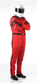 img 1 attached to 🔥 RaceQuip Racing Fire Suit Red Large 120015 - One-Piece, Multi-Layer, SFI 3.2A/5