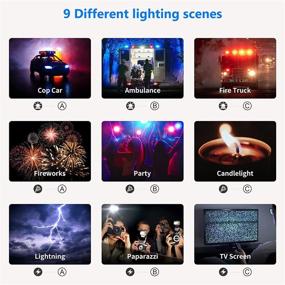 img 1 attached to 🎥 Neewer 3 Packs 530 RGB Led Light Kit: APP Control, Photography Video Lighting, Stands, Bag - 528 SMD LEDs CRI95/3200K-5600K/Brightness 0-100%/0-360 Adjustable Colors/9 Scenes