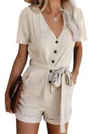 happy sailed women's clothing: stylish casual belted jumpsuits for fashionable comfort logo