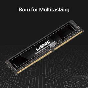 img 3 attached to LEVEN DDR4 8GB Kit (4GB×2) 2666MHz PC4-21300 CL19 Unbuffered Non-ECC 1.2V UDIMM 288 Pin Desktop Memory Module Ram Upgrade- Lares(JR4UL2666172408-4Mx2)