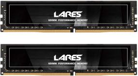 img 4 attached to LEVEN DDR4 8GB Kit (4GB×2) 2666MHz PC4-21300 CL19 Unbuffered Non-ECC 1.2V UDIMM 288 Pin Desktop Memory Module Ram Upgrade- Lares(JR4UL2666172408-4Mx2)