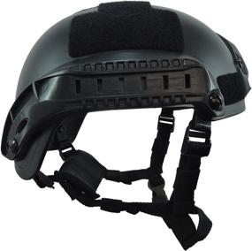 img 2 attached to OneTigris Airsoft Paintball MICH 2001 Tactical Helmet: Action Version with NVG Mount and Side Rails - The Ultimate Gear for Serious Players