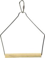 🐦 prevue pet products bpv388 natural wood swing - birdie basics birch/wire, 4x5 inch - best deals & reviews logo