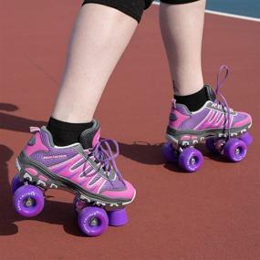 img 2 attached to Lenexa Sonic Cruiser 2.0 Roller Skates - Roller Skates for Kids - Girls & Boys - Women