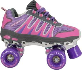 img 3 attached to Lenexa Sonic Cruiser 2.0 Roller Skates - Roller Skates for Kids - Girls & Boys - Women