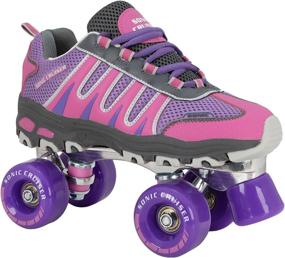 img 4 attached to Lenexa Sonic Cruiser 2.0 Roller Skates - Roller Skates for Kids - Girls & Boys - Women