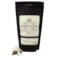 ☕ harney and sons горячий коричный спайс: 50 пакетиков острого черного чая с апельсином, корицей и гвоздикой логотип