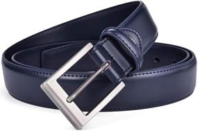 img 3 attached to Beltox Leather Buckle Dress Belts - Premium Men's Accessories and Belt Collection