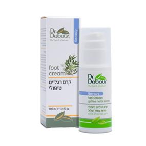 img 4 attached to 👣 Revitalize and Soothe Dry, Cracked Feet with Dr. Dabour Foot Cream: Tea Tree Oil, Jojoba, Mint Extract, Green Tea & More!