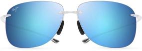 img 4 attached to 🕶️ Безрамные поляризованные солнцезащитные очки от Maui Jim