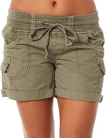 img 3 attached to 🩳 PIQEIR Women's Cargo Short-08: Stylish and Functional Shorts Designed for Active Women