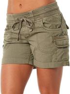 🩳 piqeir women's cargo short-08: stylish and functional shorts designed for active women логотип