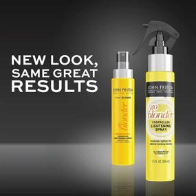 img 2 attached to John Frieda Go Blonder Hair Lightening Spray: Gradually Lighten Your Blonde Hair - Citrus & Chamomile BlondMend Tech, 3.5oz