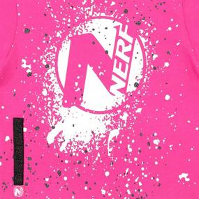 img 1 attached to Girls NERF T-Shirt: 👧 Boost Your Style with NERF Gear!