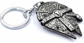 img 3 attached to 🚀 Authentic Star Wars: Rebel Alliance Millennium Falcon Metal Bottle Opener - Defeat the Empire with Style!