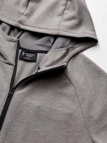 img 2 attached to Jockey Active Hoodie Charcoal Heather Men's Clothing in Active