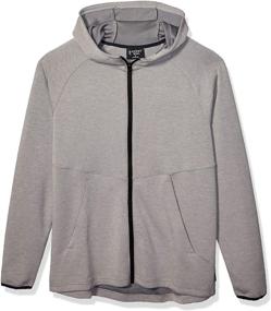 img 4 attached to Jockey Active Hoodie Charcoal Heather Men's Clothing in Active