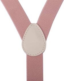 img 3 attached to 👔 Stylish PZLE Suspenders: Adjustable Inches for Weddings & Events