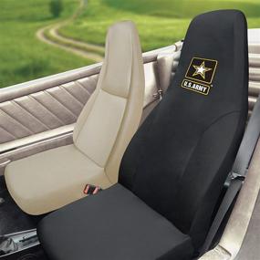 img 3 attached to FANMATS - 15689 Seat Cover for U.S. Army, 20x48/Small Size, Black - Enhanced SEO