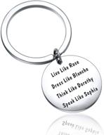 jewelry girlfriend stepdaughter daughter keychain logo