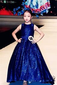 img 1 attached to Sparkling Sequin Toddler Pageant Birthday Dresses for Girls - Gzcdress Clothing