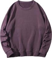 👚 women's round neck long sleeve sweatshirt with graphic letter print - makemechic pullover tops логотип