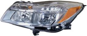 img 4 attached to 🔦 Enhance Your Buick Regal's Look with TYC 20-9242-00-1 Left Replacement Head Lamp