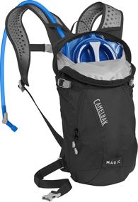 img 1 attached to 🚴 CamelBak Women’s Magic Bike Hydration Pack - Stay Hydrated on Your Rides with Magnetic Tube Trap - 70 oz, Black