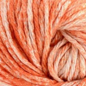 img 1 attached to 🍊 Мандариновый всплеск: Познакомьтесь с пряжей Home Cotton от Premier Yarns