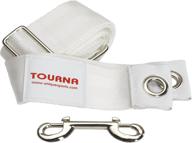 tourna deluxe tennis center strap logo