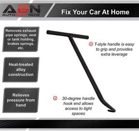 img 1 attached to 🔧 ABN Brake Spring Hook & Headlight Adjuster Set - T-Handle Tool for Easy Vehicle Spring Removal, Installation & Adjustment