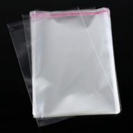 📦 bekith 8 5/8 x 12 3/4 self seal clear poly bags - 300 count | cello resealable opp apparel bags for packaging clothing & t-shirts logo