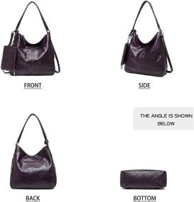 img 2 attached to Designer Crossbody Handbags: Luxury Evening Shoulder Bags & Wallets for Women - Hobo Style