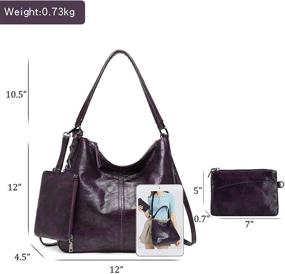 img 3 attached to Designer Crossbody Handbags: Luxury Evening Shoulder Bags & Wallets for Women - Hobo Style