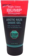 🪒 high time bump stopper shaving gel - aloe & tea tree oil 5.3oz logo