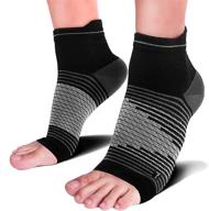 🧦 plantar fasciitis socks - achilles tendonitis relief, top compression foot sleeves with arch support for plantar fasciitis, heel pain, foot & ankle support (1/2/6 pairs) logo