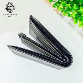 img 2 attached to 👝 Stylish LAORENTOU Genuine Leather Wallet Clutch: Essential Men's Accessory