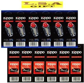 img 1 attached to 🔥 Zippo Lighter Flints and Wicks - 6 Pack of 12 Value Packs