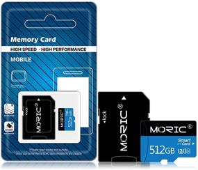 img 4 attached to 📷 Высокоскоростная карта памяти Micro SD на 512Гб класс 10 TF Flash карта для Android телефонов/ПК/камеры