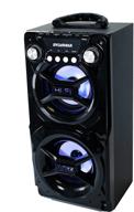 🔊 ledvance sylvania 7x8.2x15.5 inches portable bluetooth speaker, black (sp328-black) - improve seo logo