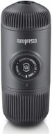 wacaco nanopresso портативная эспрессо-машина - улучшенная версия minipresso, ручная кофеварка с давлением 18 бар - путешественнические гаджеты для молотого кофе, идеальные для кемпинга. логотип