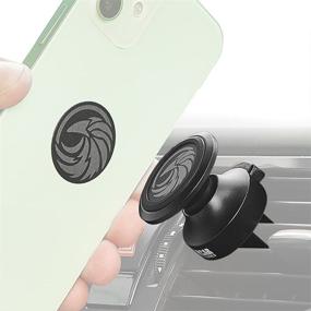 img 4 attached to 📱 Magnetic Car Vent Phone Holder